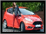 Nadia Forde, Kobieta, Ford Fiesta ST, Czerwony, 2013